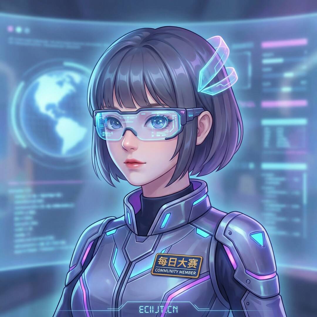每日大赛用户未来少女B头像